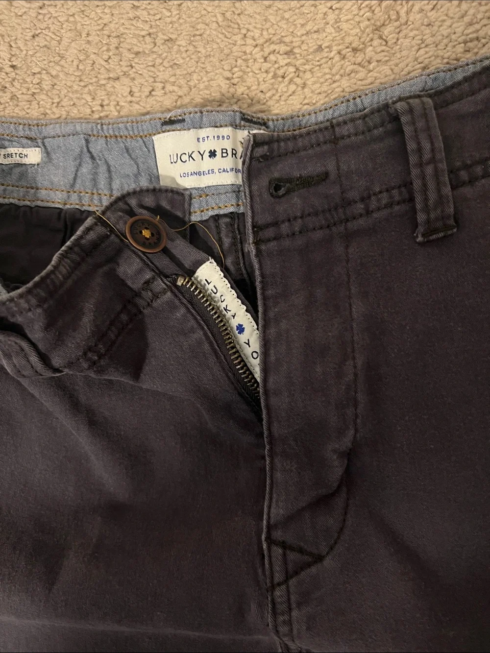 Lucky Brand Khaki & Gray Shorts Duo